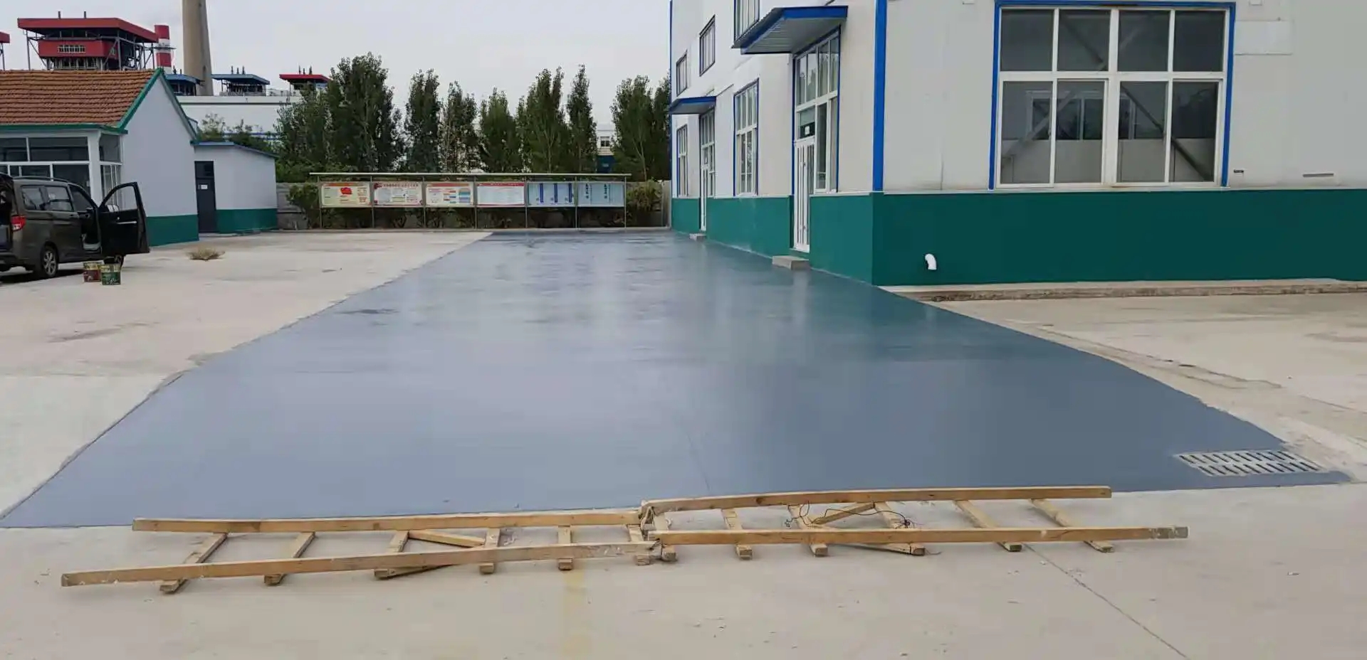 浙江车间厂房地坪漆修补翻新